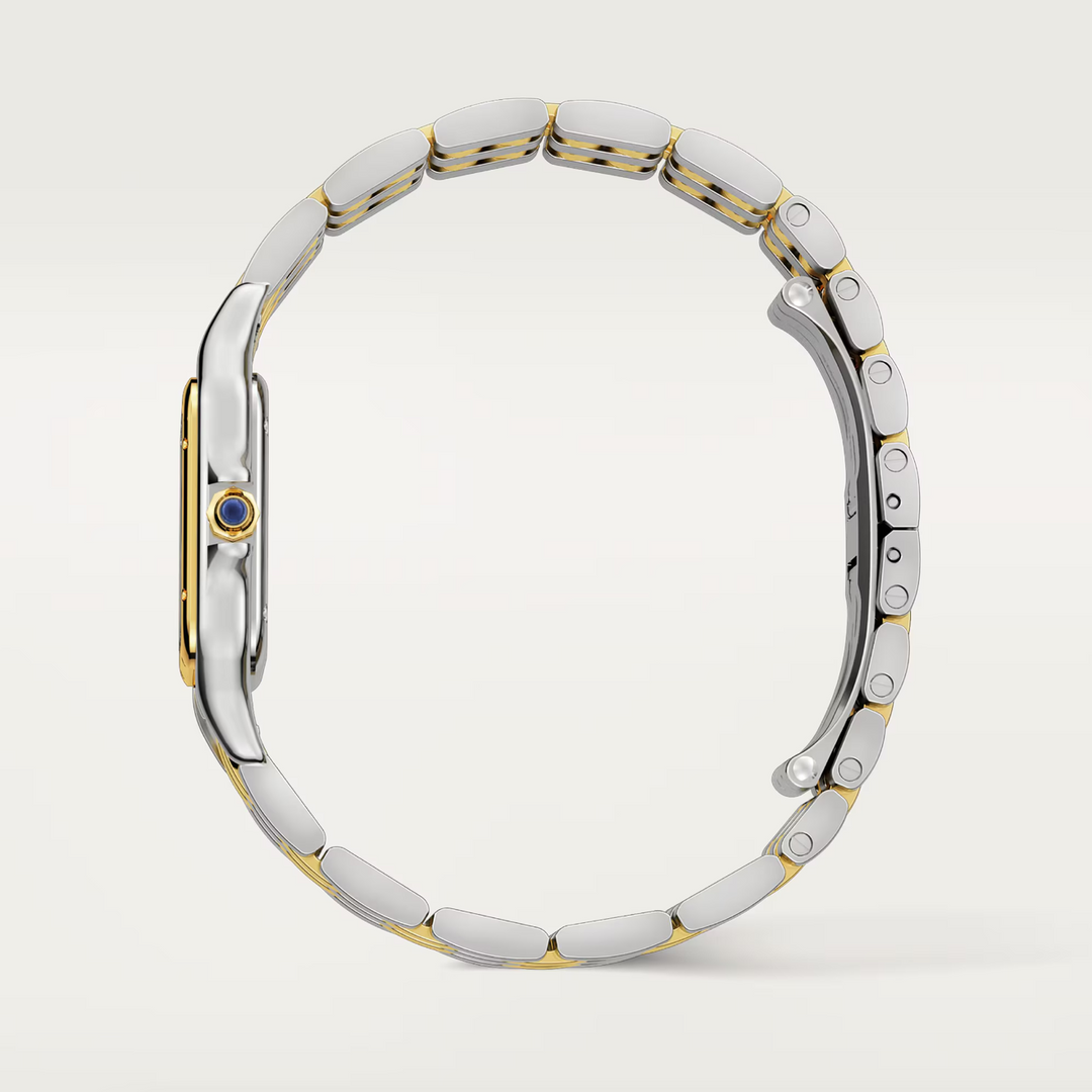 Panthère Steel and Yellow Gold Medium Model