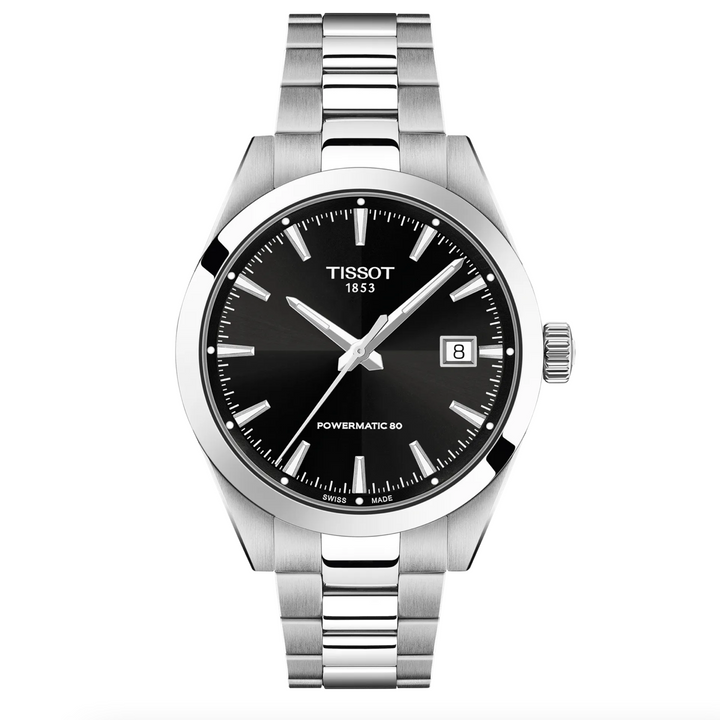 Gentleman Black Dial 38MM Watch