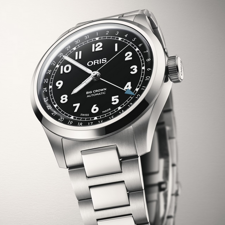 Big Crown Pointer Date Black Dial 40MM Watch