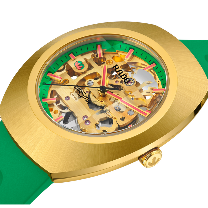 Diastar Original Skeleton 38MM Watch