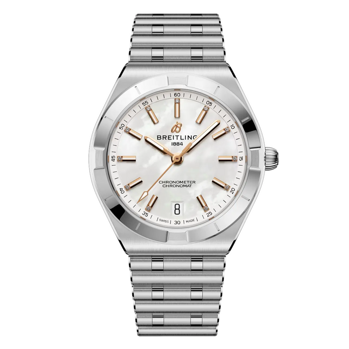 Chronomat White Mother of Pearl 36MM Watch
