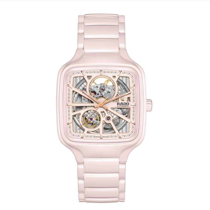 True Square Pink 38MM Watch