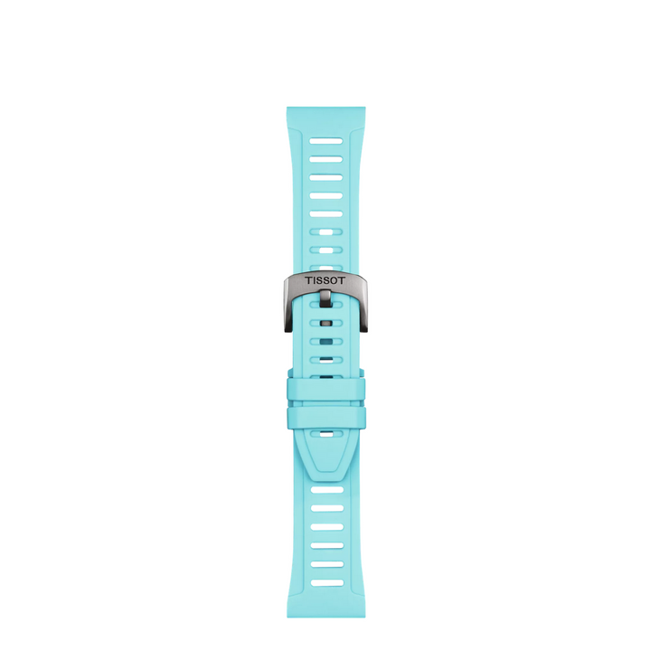 Ice Blue Silicone Strap Lugs 21MM - XS