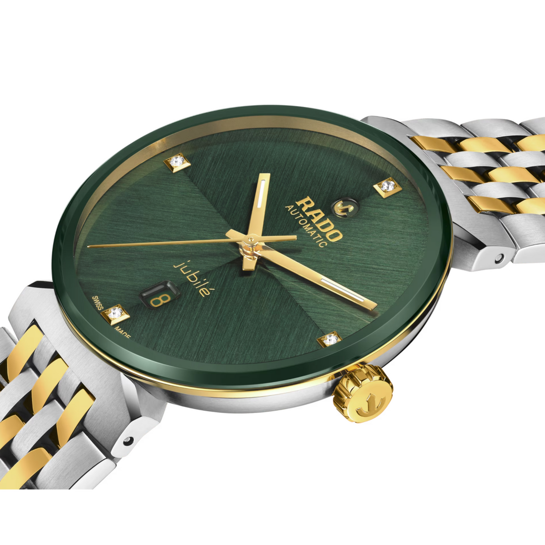 Florence Stainless Steel and Yellow PVD 39MM Watch
