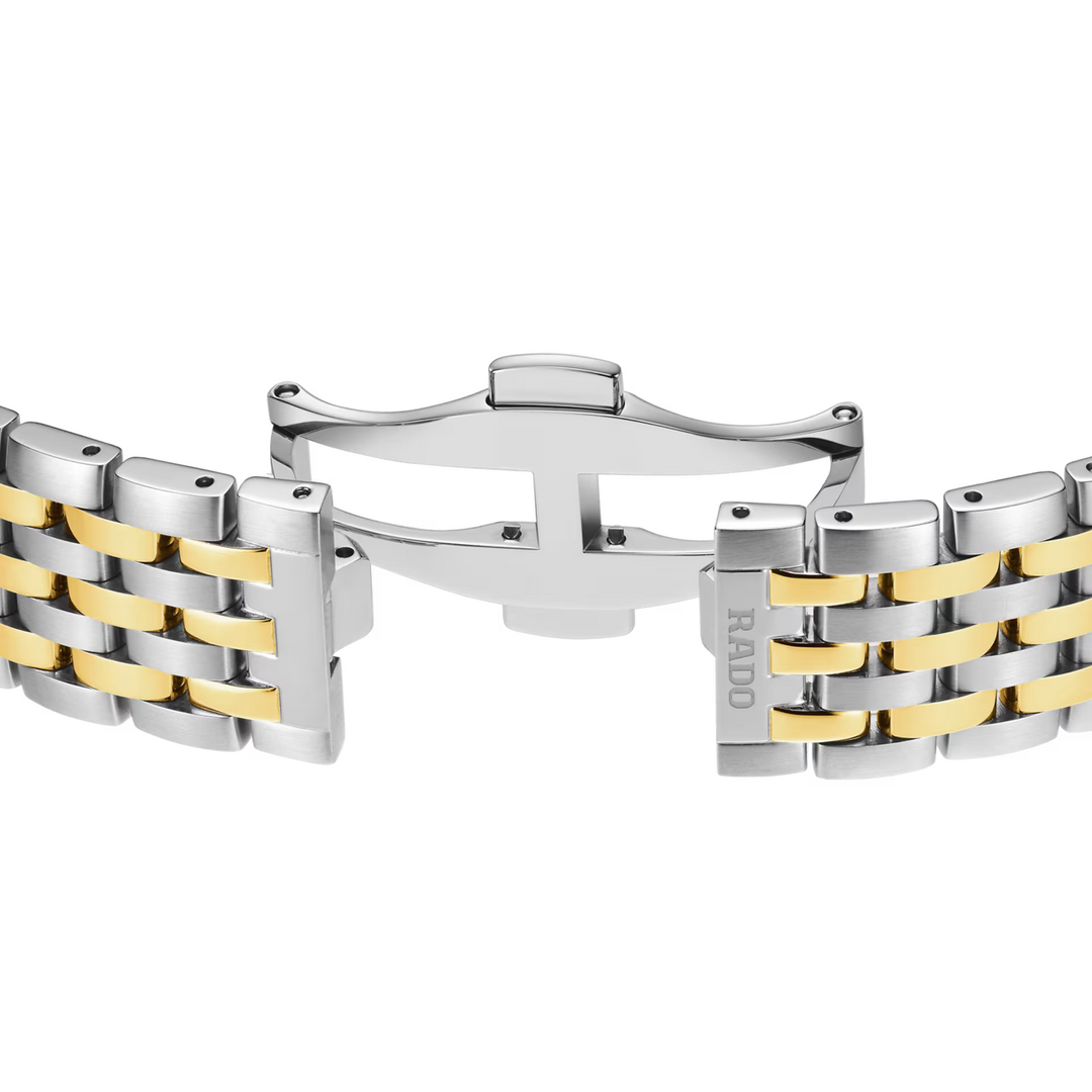 Florence Stainless Steel and Yellow PVD 39MM Watch