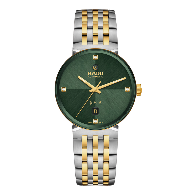 Florence Stainless Steel and Yellow PVD 39MM Watch