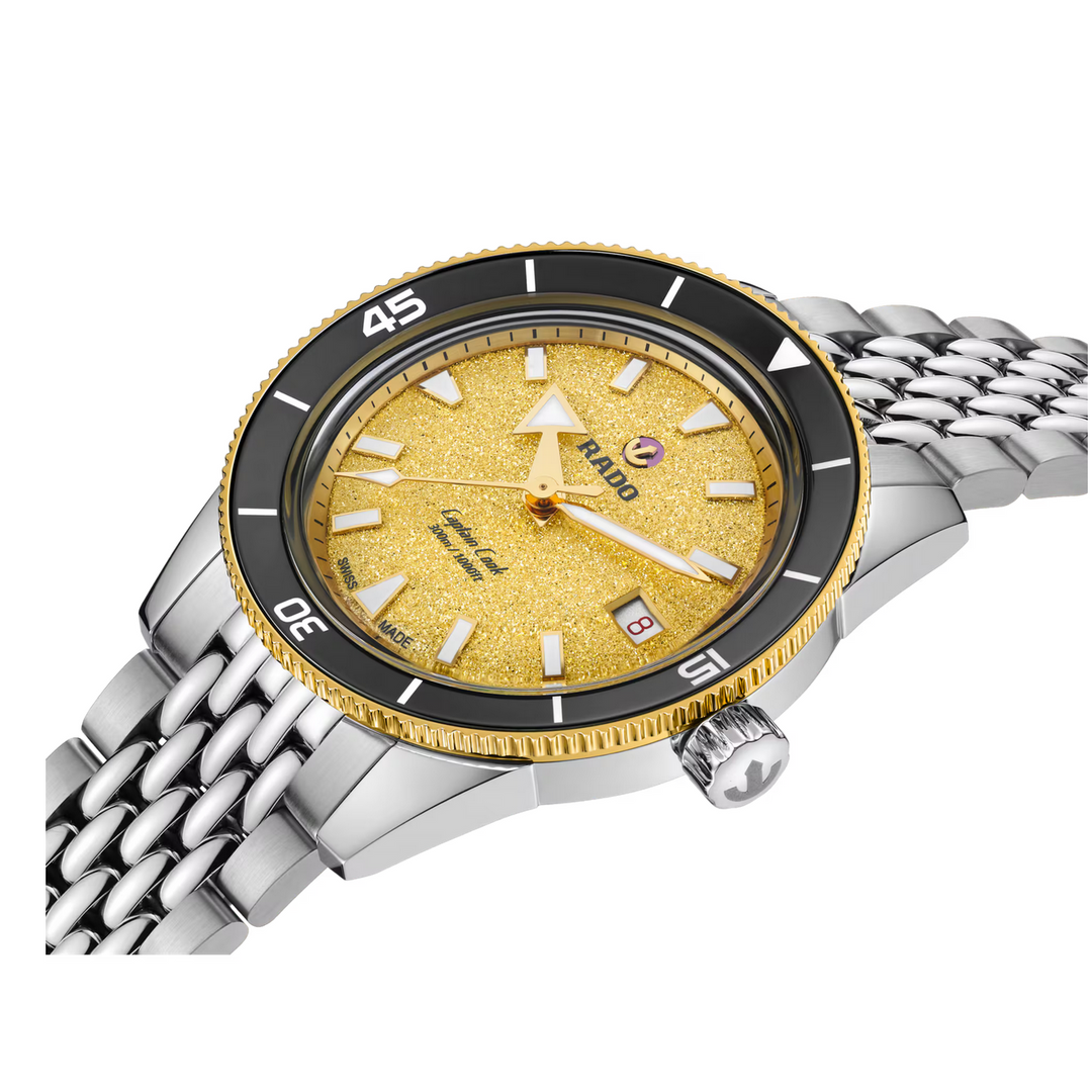 Captain Cook Golden Dial 39MM Watch
