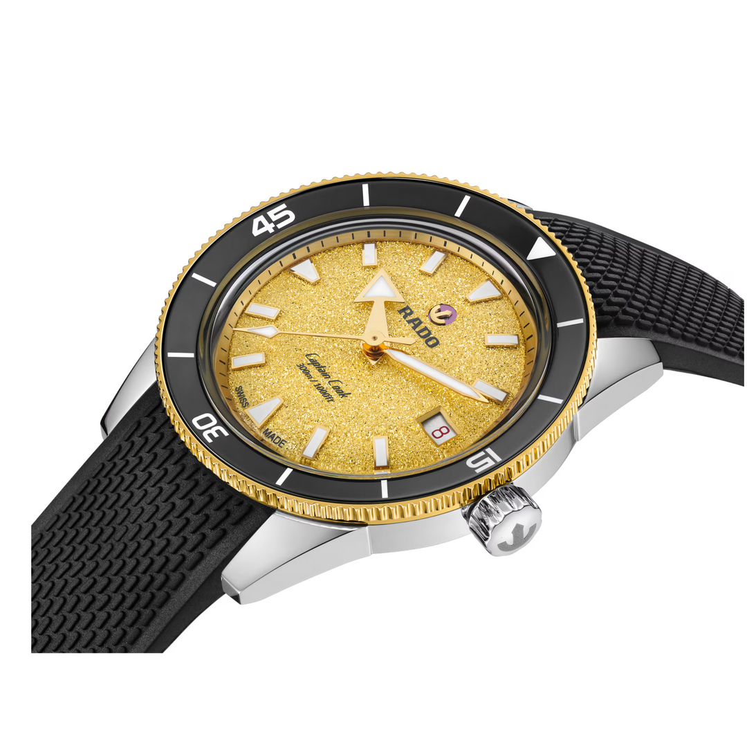 Captain Cook Golden Dial 39MM Watch