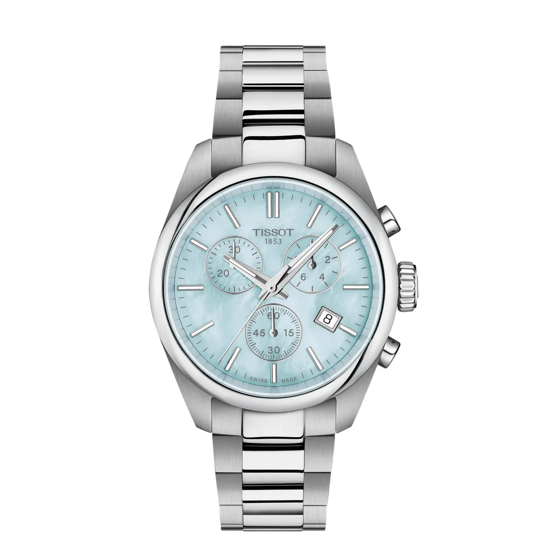 PR 100 Blue Mother of Pearl Dial 36MM Watch