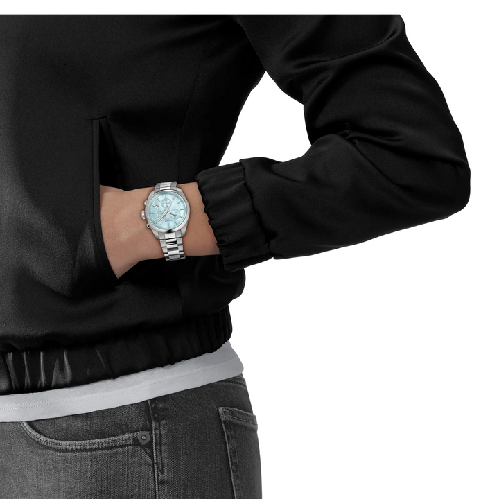 PR 100 Blue Mother of Pearl Dial 36MM Watch