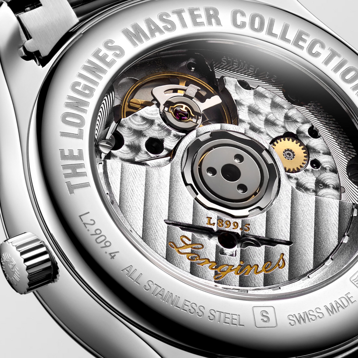 Master Collection Moonphase Black Dial 40MM Watch
