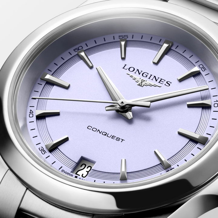 Conquest Lavender 34MM Watch