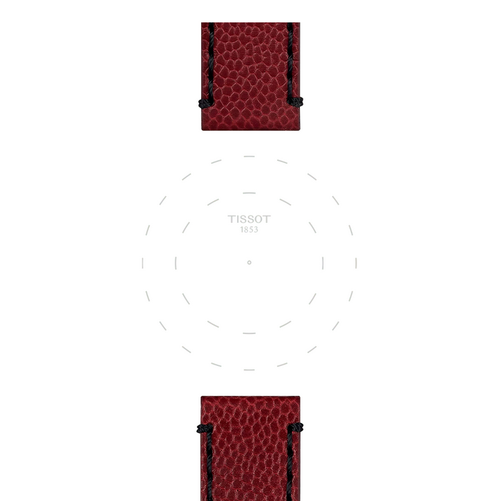 Strap for PRX 40MM - Burgundy Leather