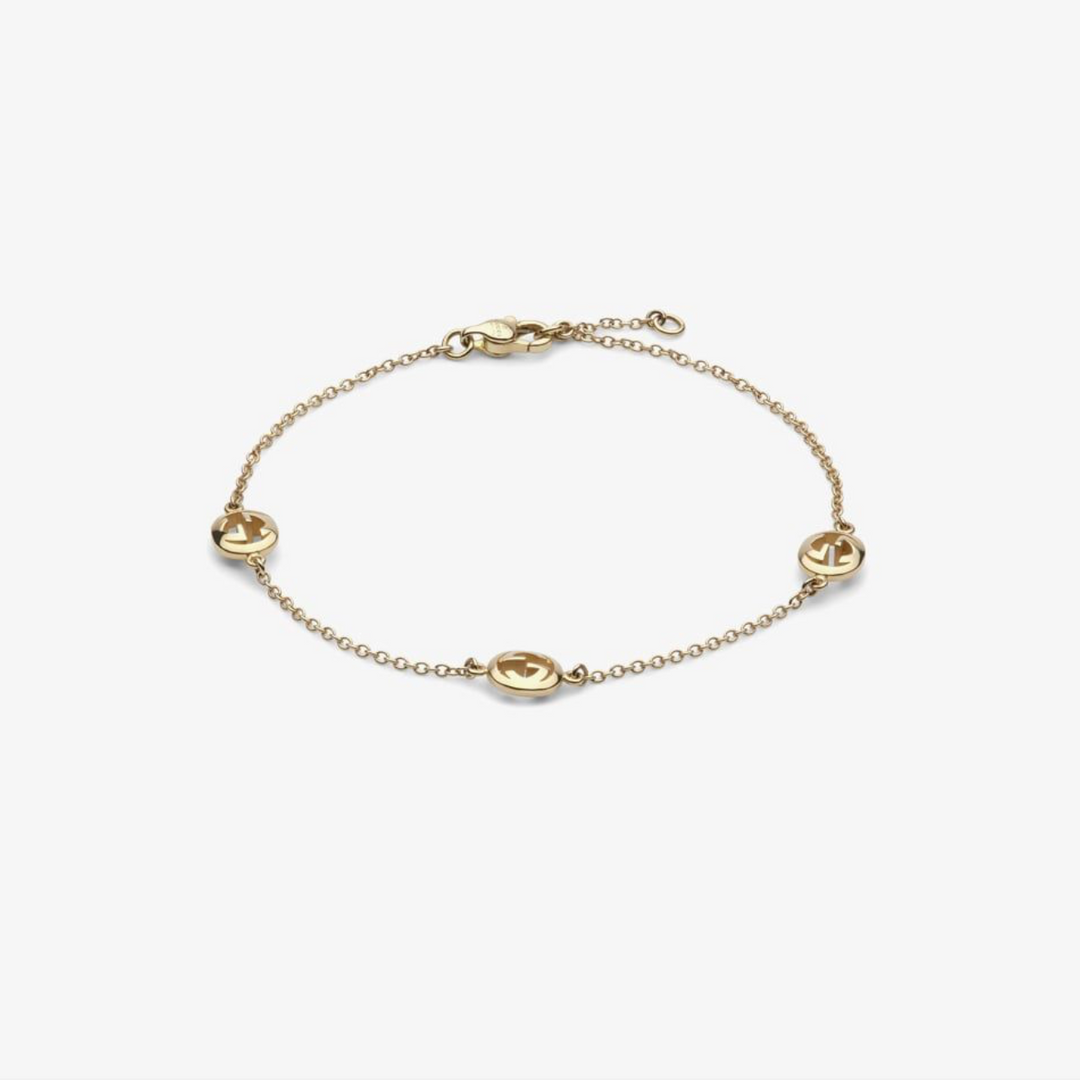 Intelocking G Yellow Gold Bracelet