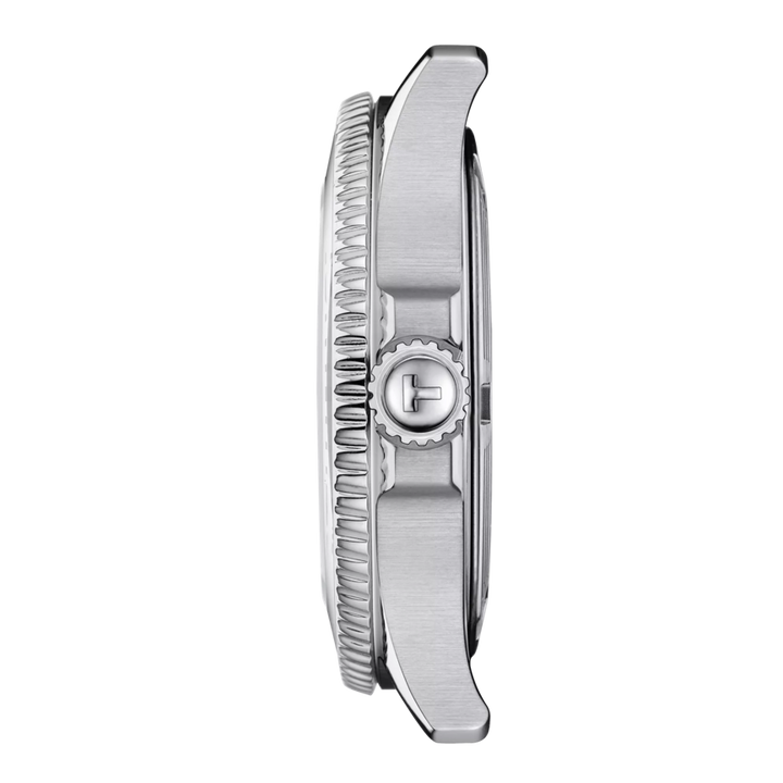 Seastar 1000 36MM White Silicone Strap Watch