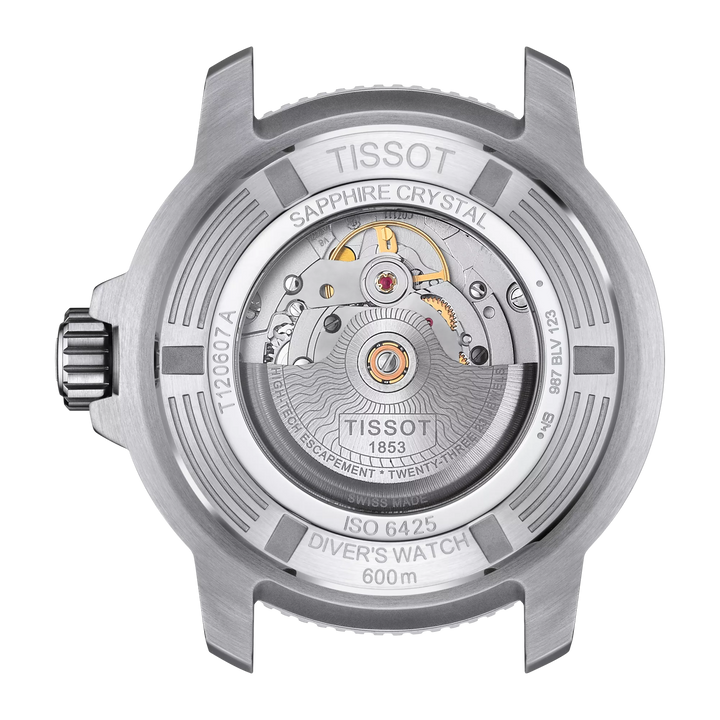 Seastar Professional 2000 Powermatic 80 46MM Black Dial Watch