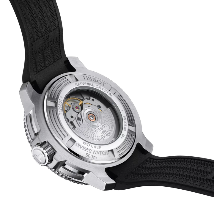 Seastar Professional 2000 Powermatic 80 46MM Black Dial Watch