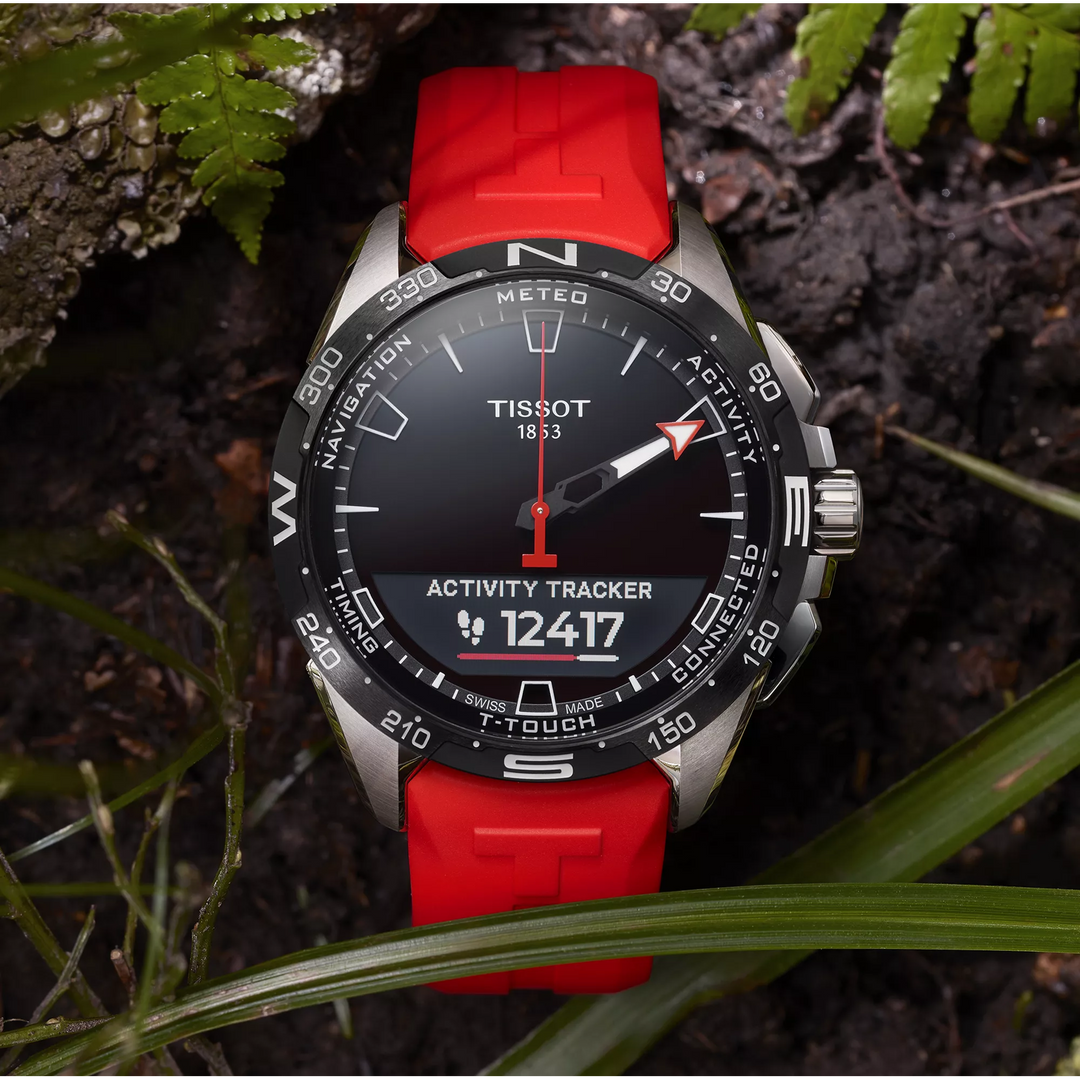 T-Touch Connect Solar 47MM Red/Titanium Watch