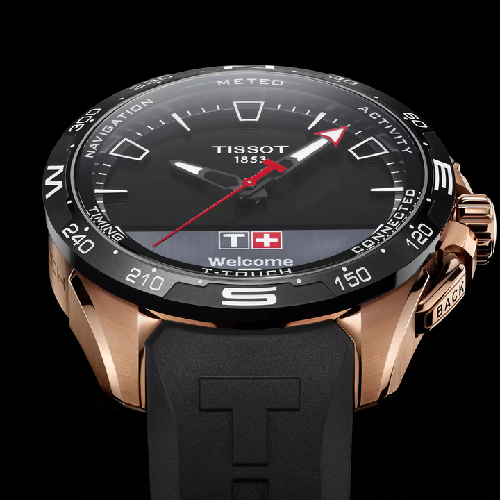 T-Touch Connect Solar 47MM Rose Gold Watch
