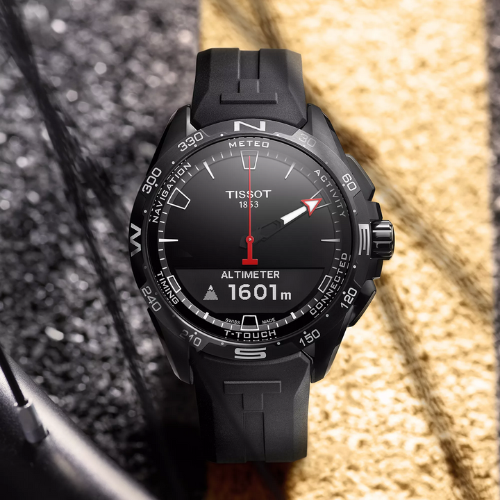 T-Touch Connect Solar 47MM Black Titanium