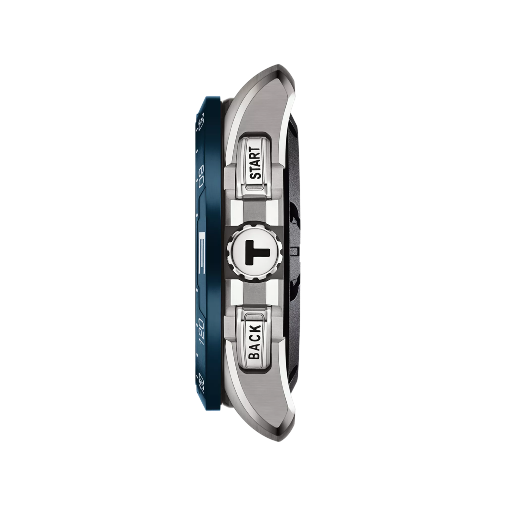 T-Touch Connect Solar 47MM Blue Ceramic Bezel