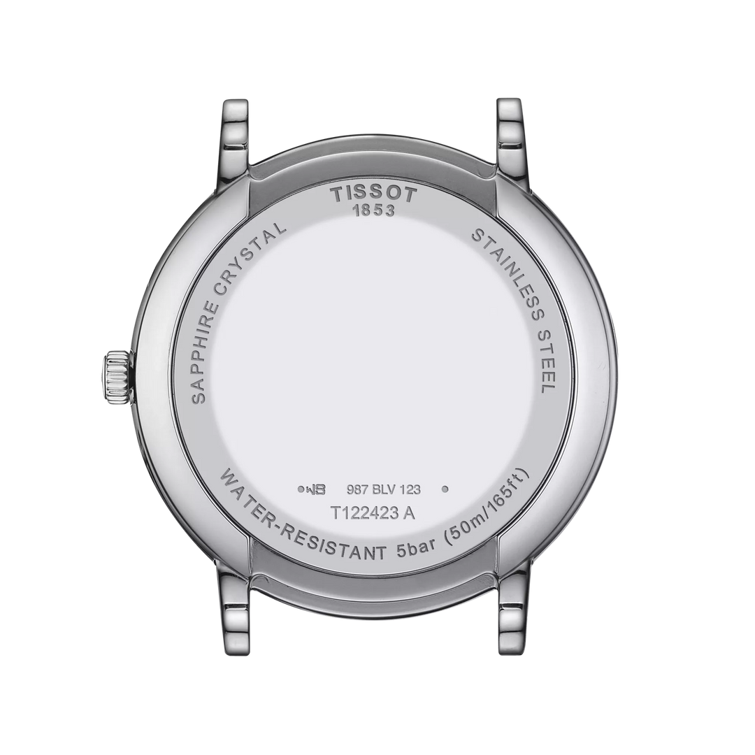 Carson Premium Gent Moonphase 40MM Silver Roman Dial Watch