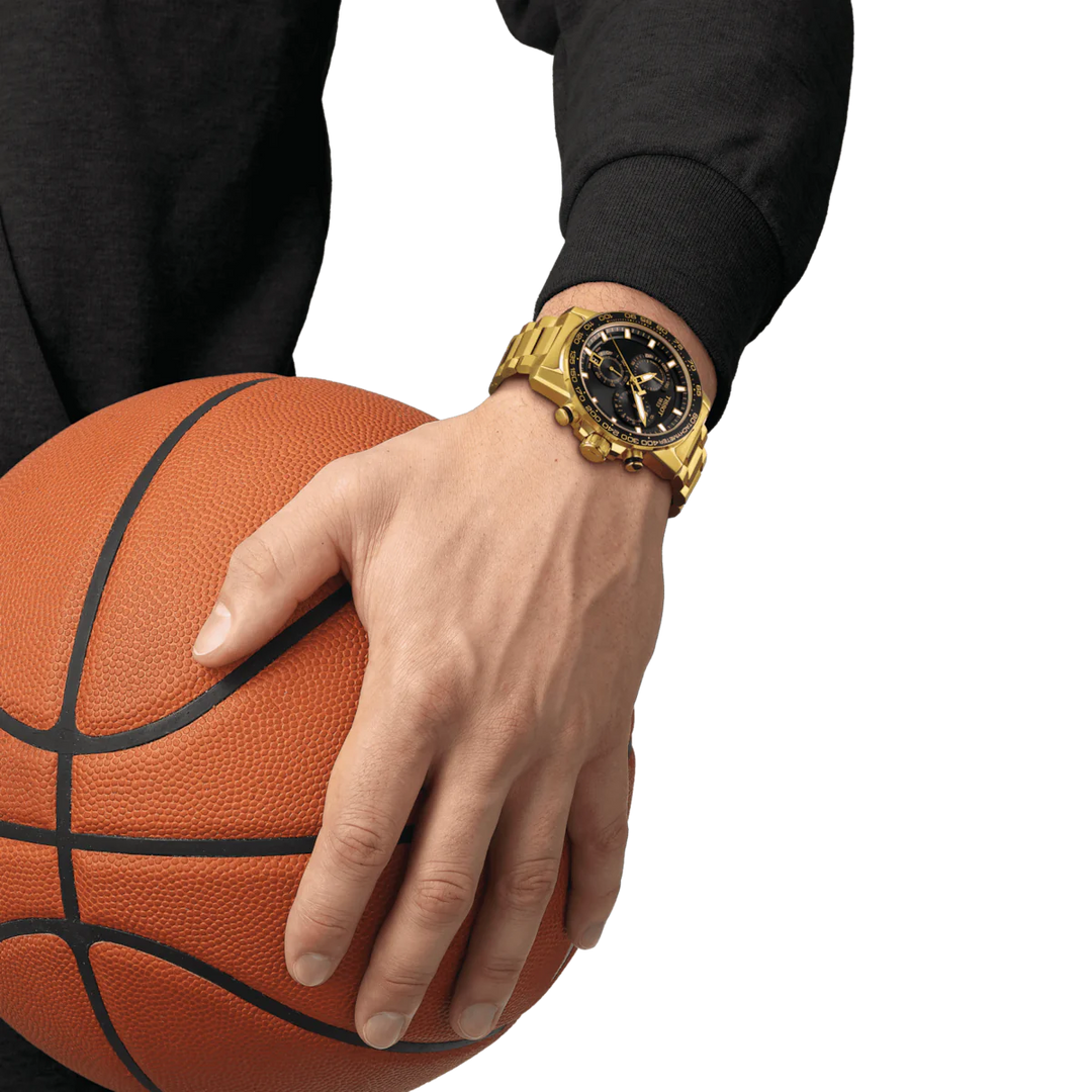 Supersport  Chrono 45.5MM Black/Yellow Watch