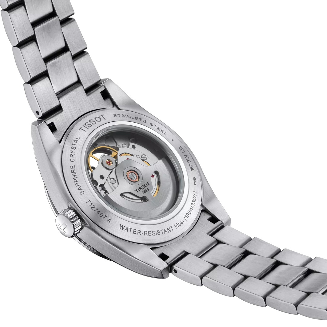 Gentleman Automatic Open Heart 40MM Steel Watch