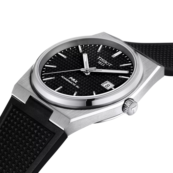 PRX Powermatic 80 Black Rubber Strap 40MM Watch