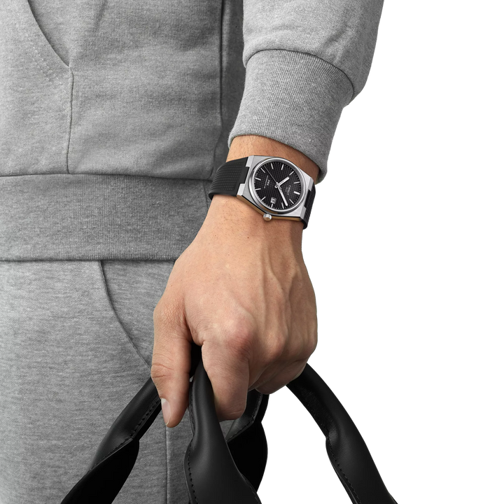 PRX Powermatic 80 Black Rubber Strap 40MM Watch