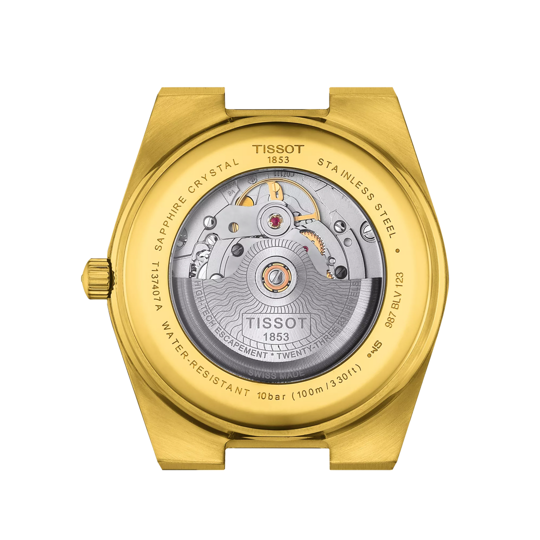 PRX Powermatic 80 Yellow Waffle 40MM Watch