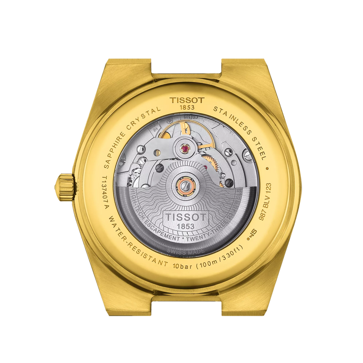 PRX Powermatic 80 Yellow Waffle 40MM Watch