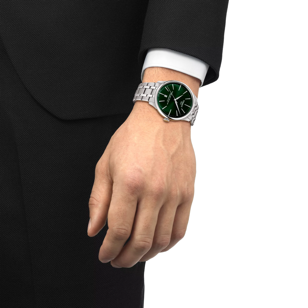 Chemin Des Tourelles Powermatic 80 Green 42MM Watch
