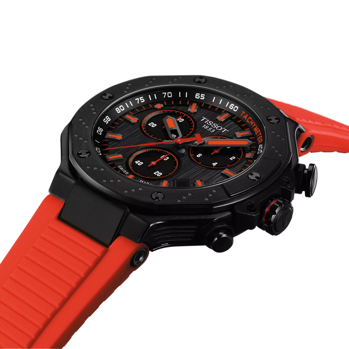 T-Race Quartz Chronograph Red 45MM Watch
