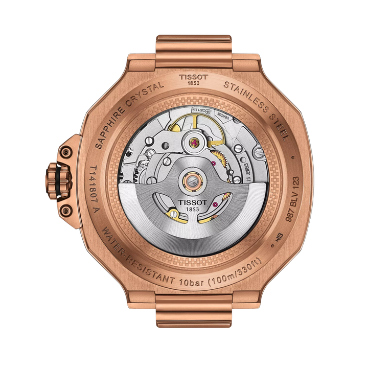 T-Race Powermatic Rose/Black 41MM Watch