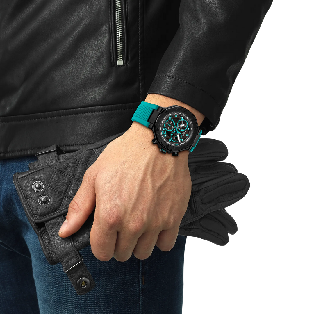 T-Race Green Teal 45MM Watch