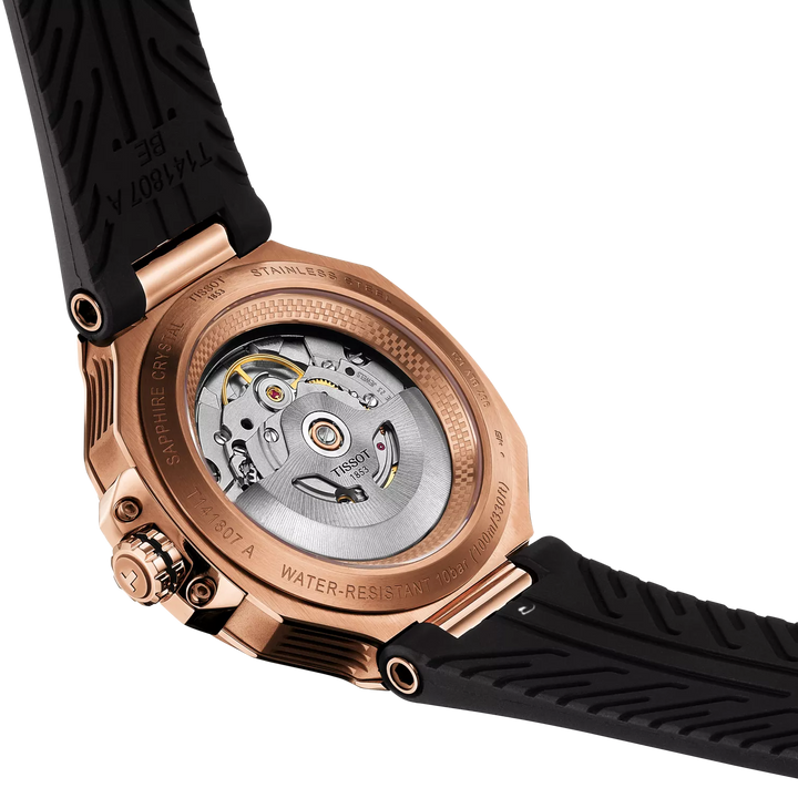 T-Race Powermatic Rose/Black 41MM Watch
