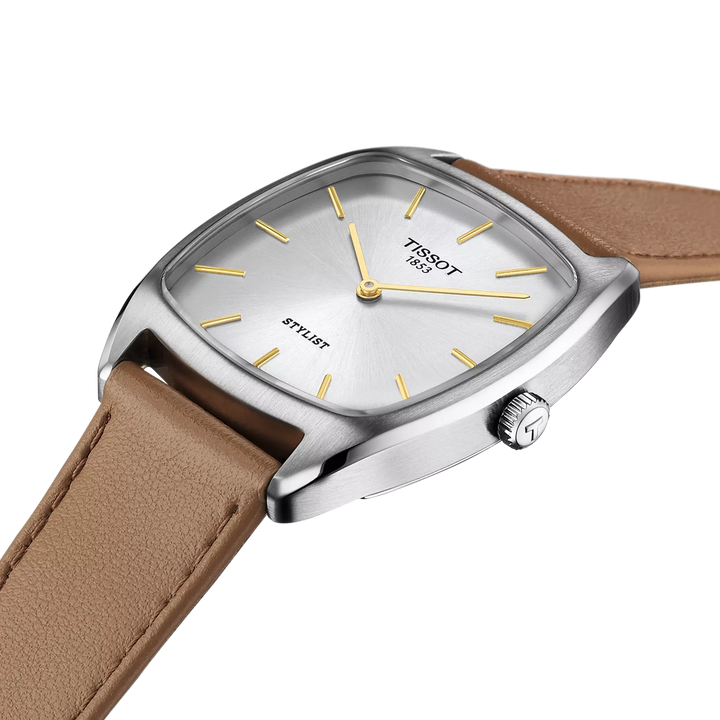 Stylist 32MM Light Brown Watch