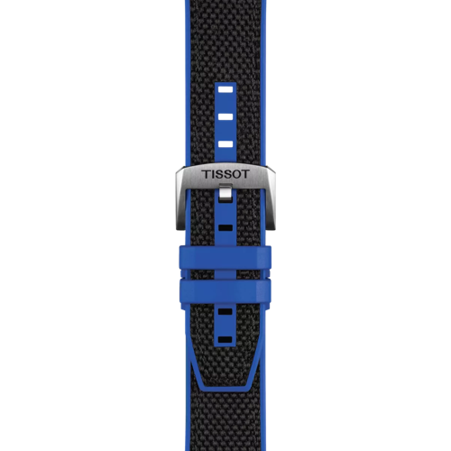Seastar 1000 Chronograph 45.5MM Black and Blue Bezel Watch
