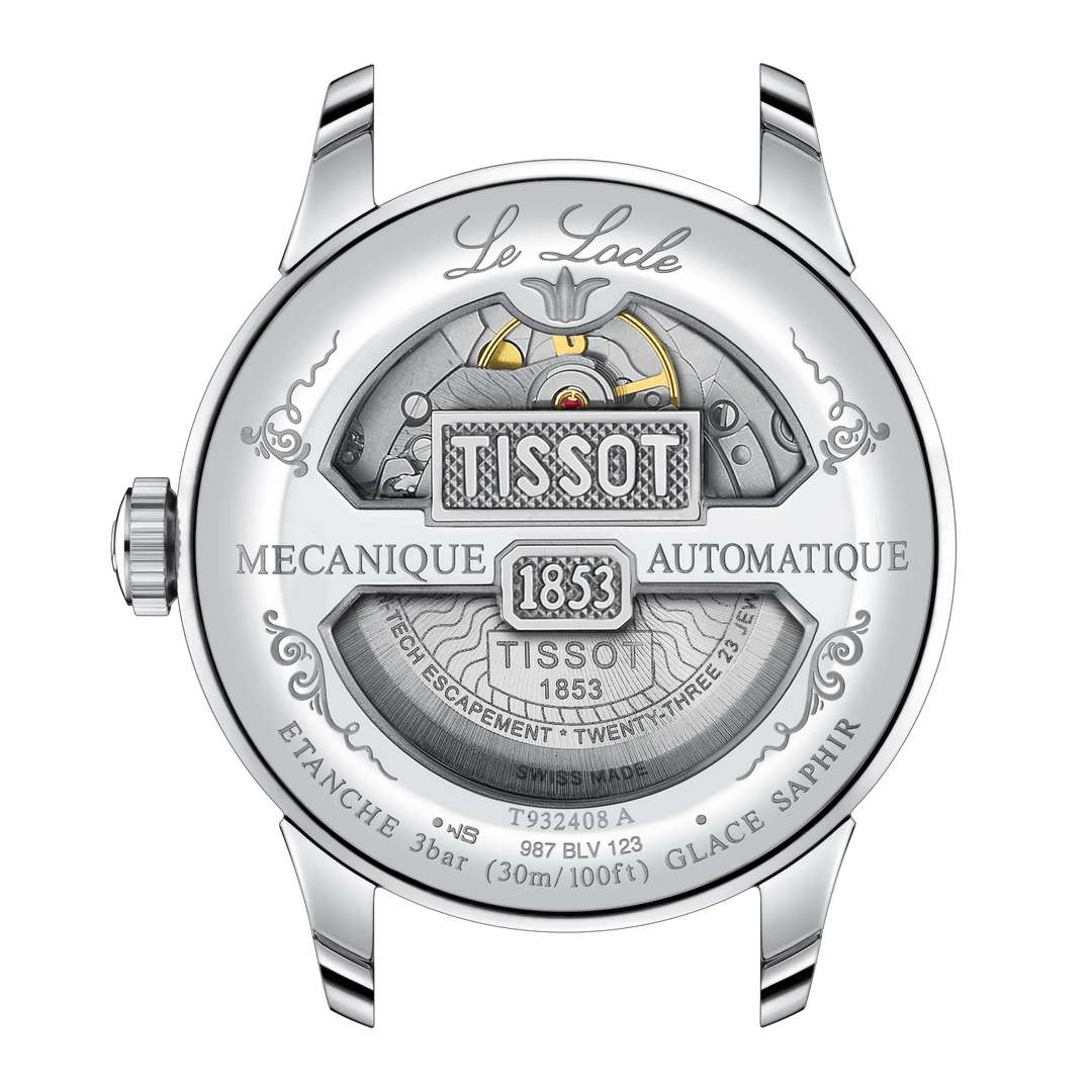 Le Locle COSC 39MM 18K Gold Bezel Watch