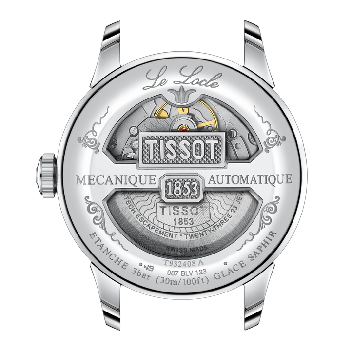 Le Locle COSC 39MM 18K Gold Bezel Watch