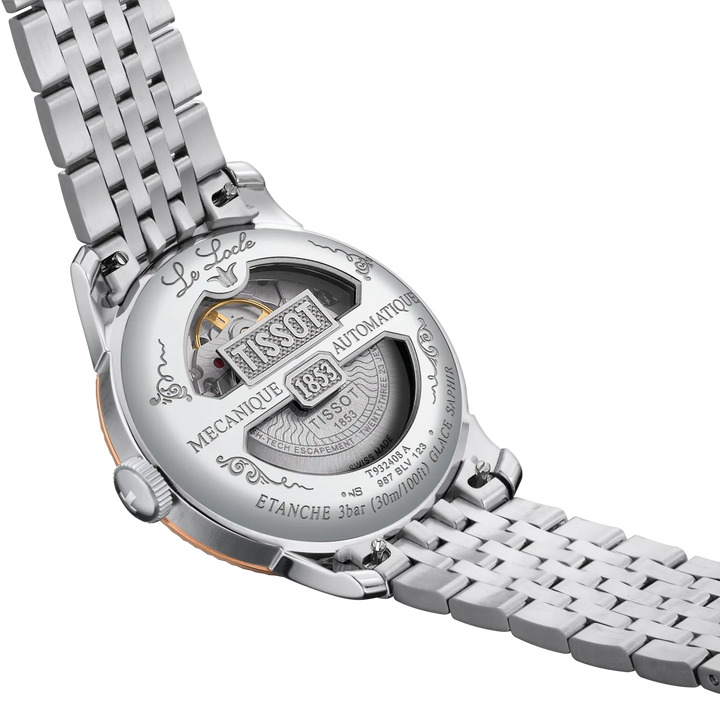 Le Locle COSC 39MM 18K Gold Bezel Watch