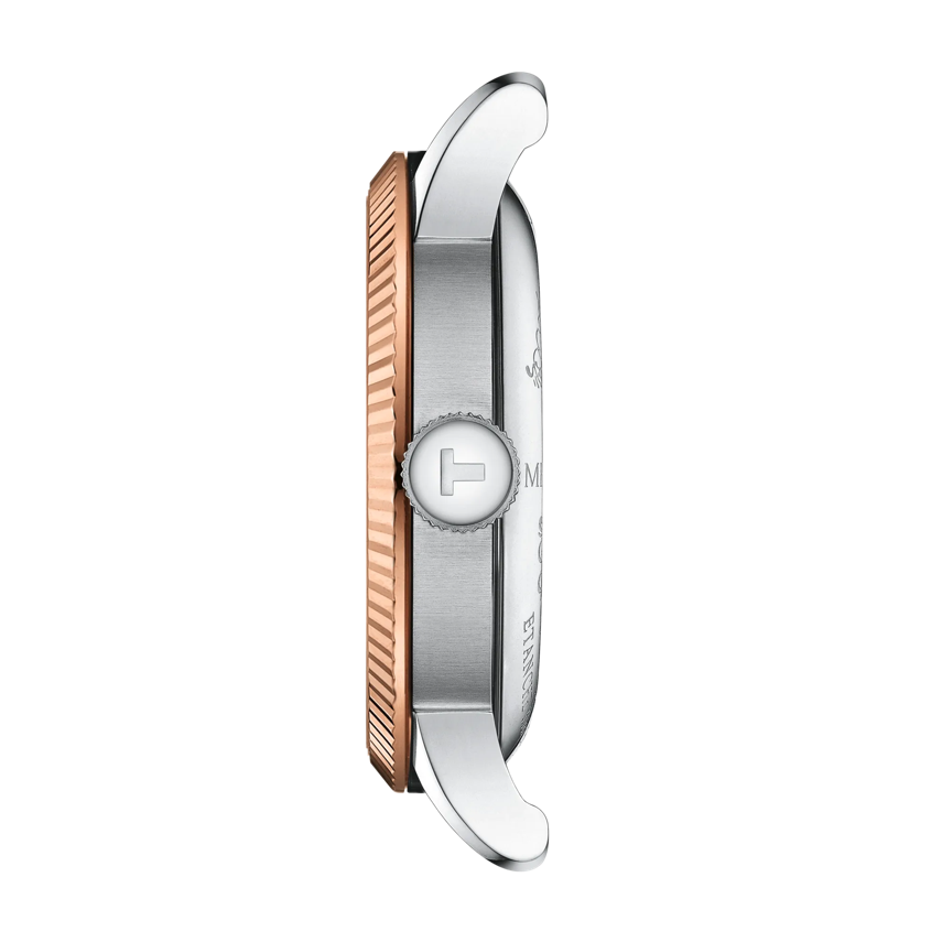 Le Locle COSC 39MM 18K Gold Bezel Watch