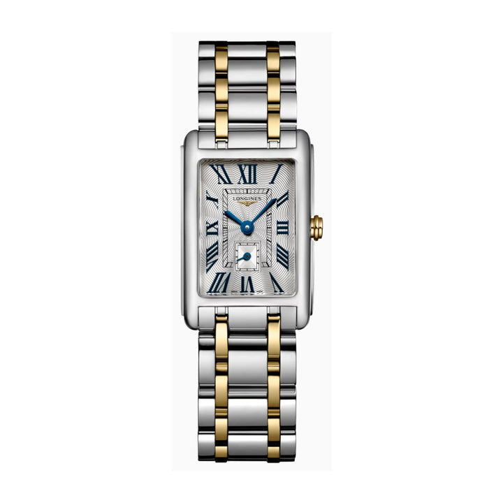 Dolcevita Steel and Rose Gold 20x32MM Watch