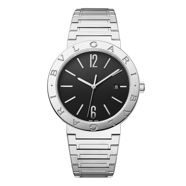 Bvlgari-Bvlgari Black Dial 41MM Watch
