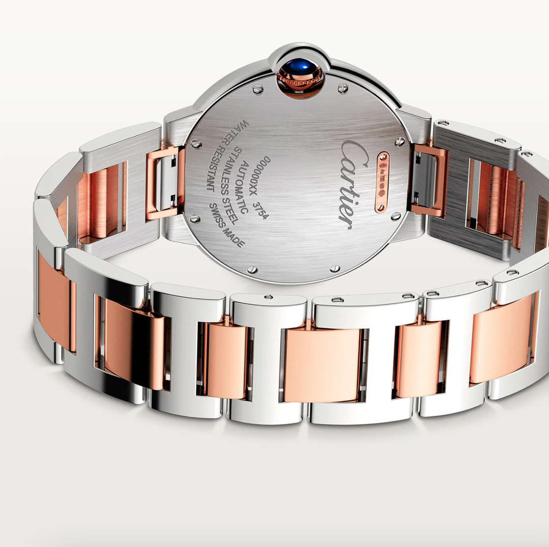 Ballon Bleu Steel and Rose Gold 36MM
