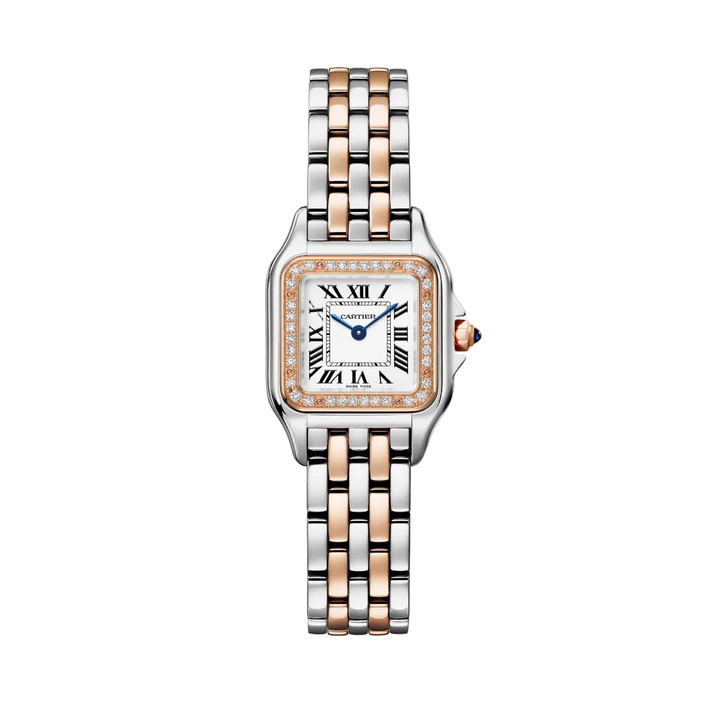Panthère Steel and Rose Gold Small Model
