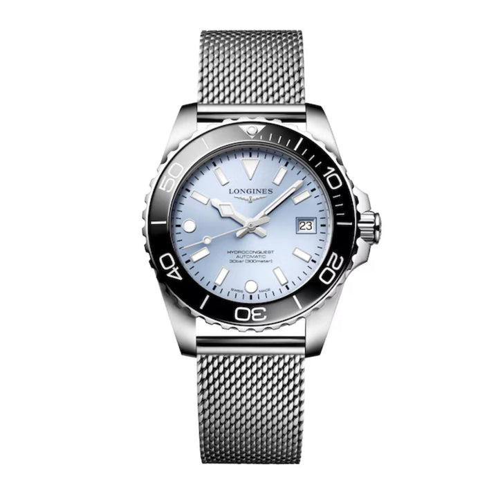 Hydroconquest Frosted Blue Dial 39MM Watch