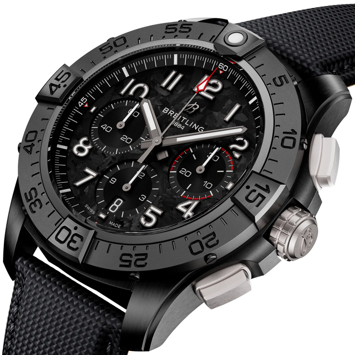 Avenger B01 Chronograph Black Ceramic Night Mission 44MM Watch