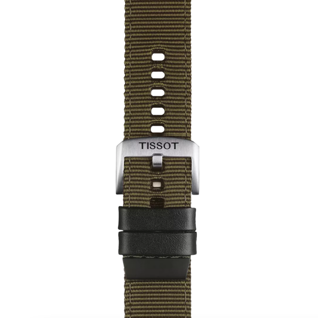 Black Khaki Fabric Strap Lugs 22MM